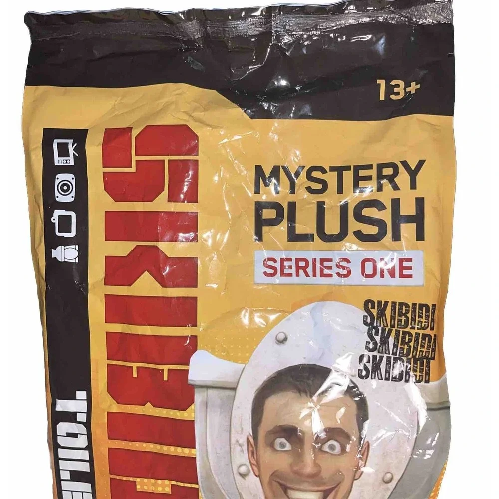 Skibidi Toilet Plush Mystery  Bag Series One 11 Inch Plush New In Bag